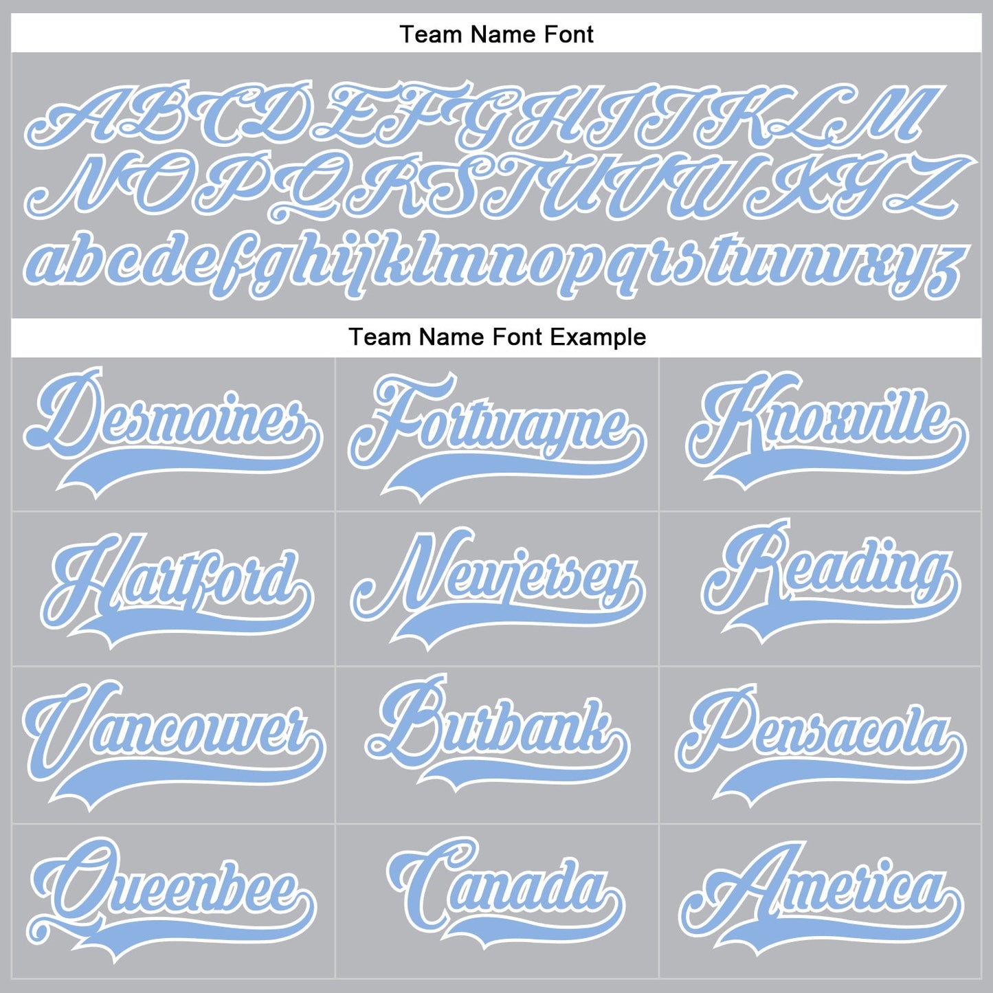 Custom Gray Light Blue-White Hockey Lace Neck Jersey