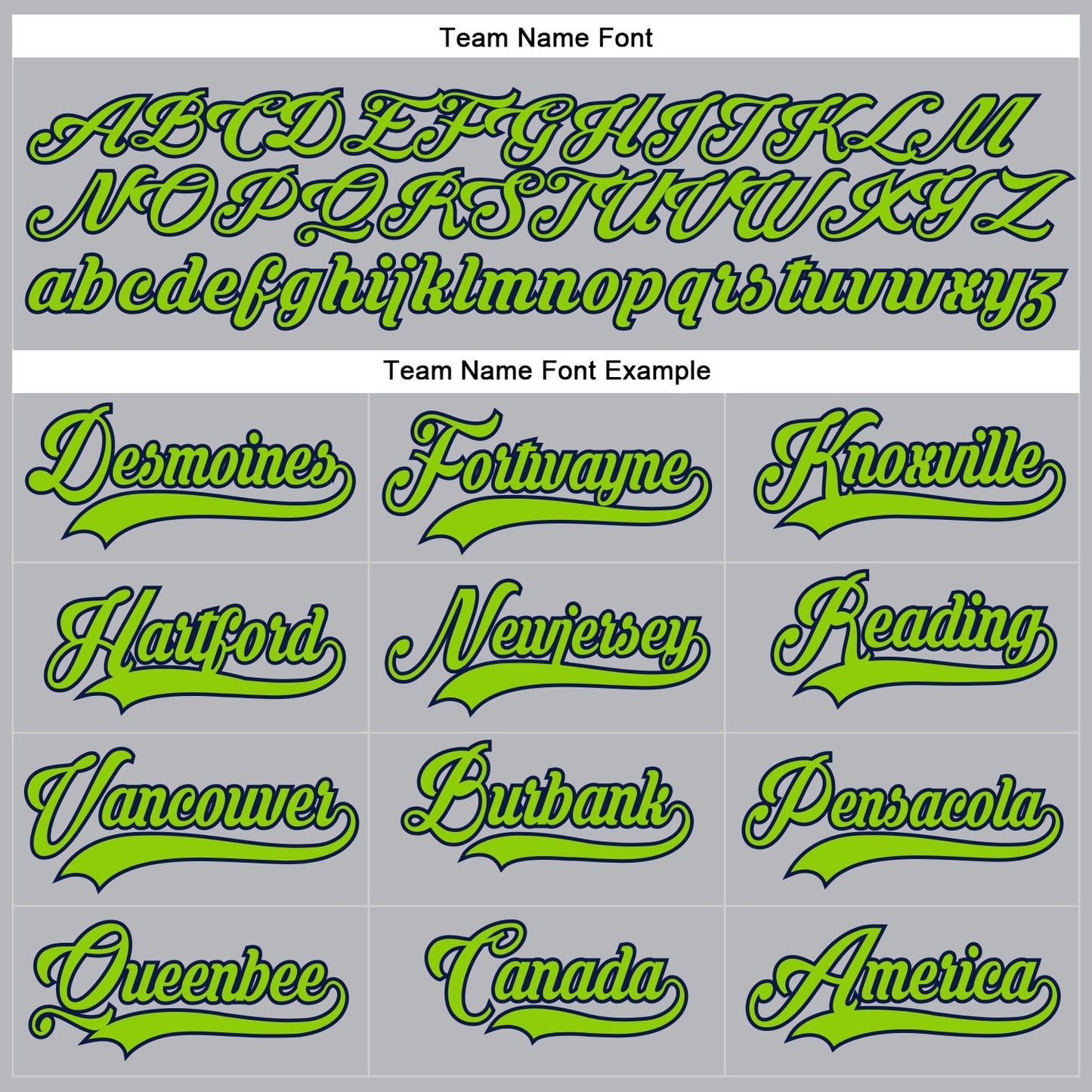 Custom Gray Neon Green-Navy Hockey Lace Neck Jersey