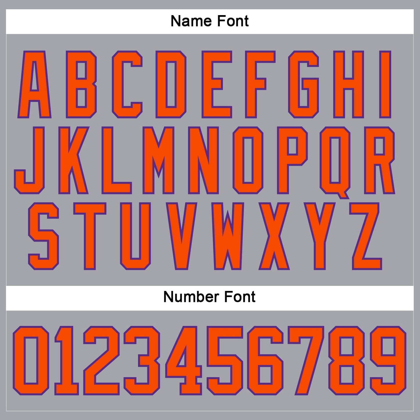 Custom Gray Orange-Purple Hockey Lace Neck Jersey