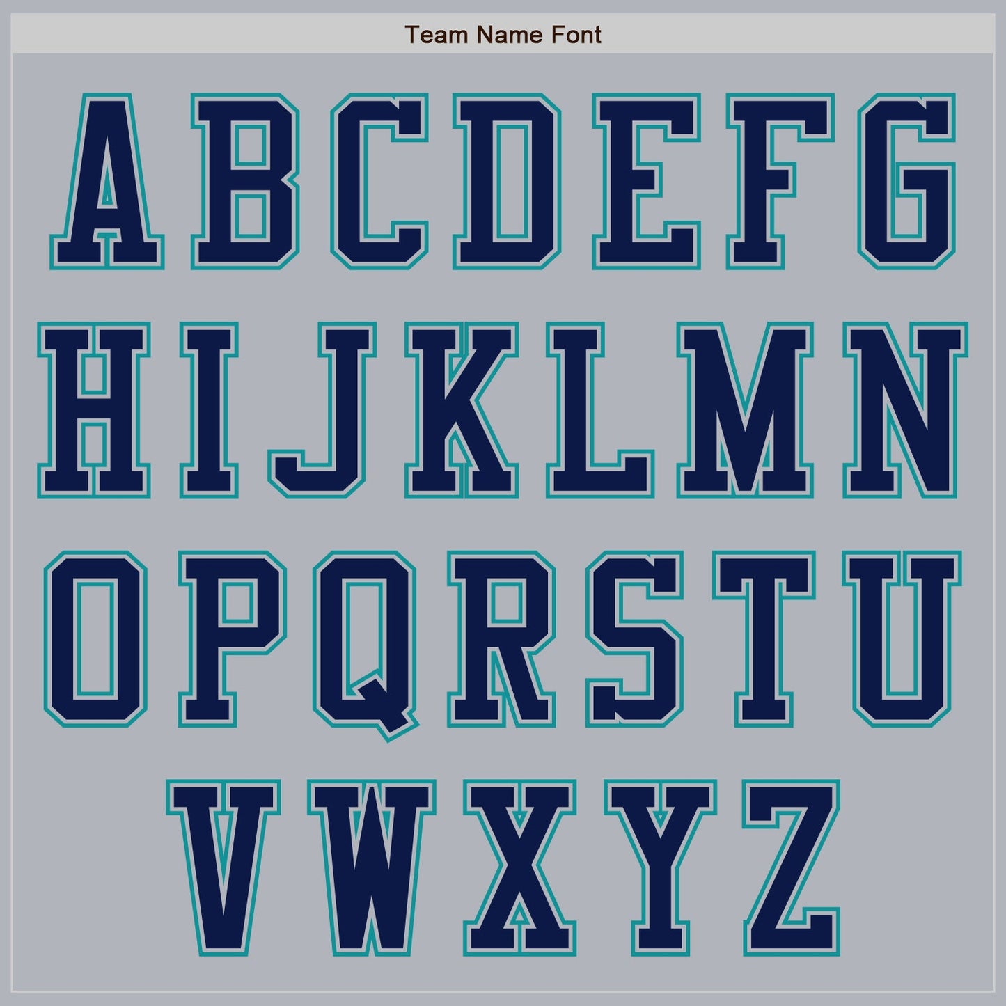 Custom Gray Navy-Teal Authentic Baseball Jersey