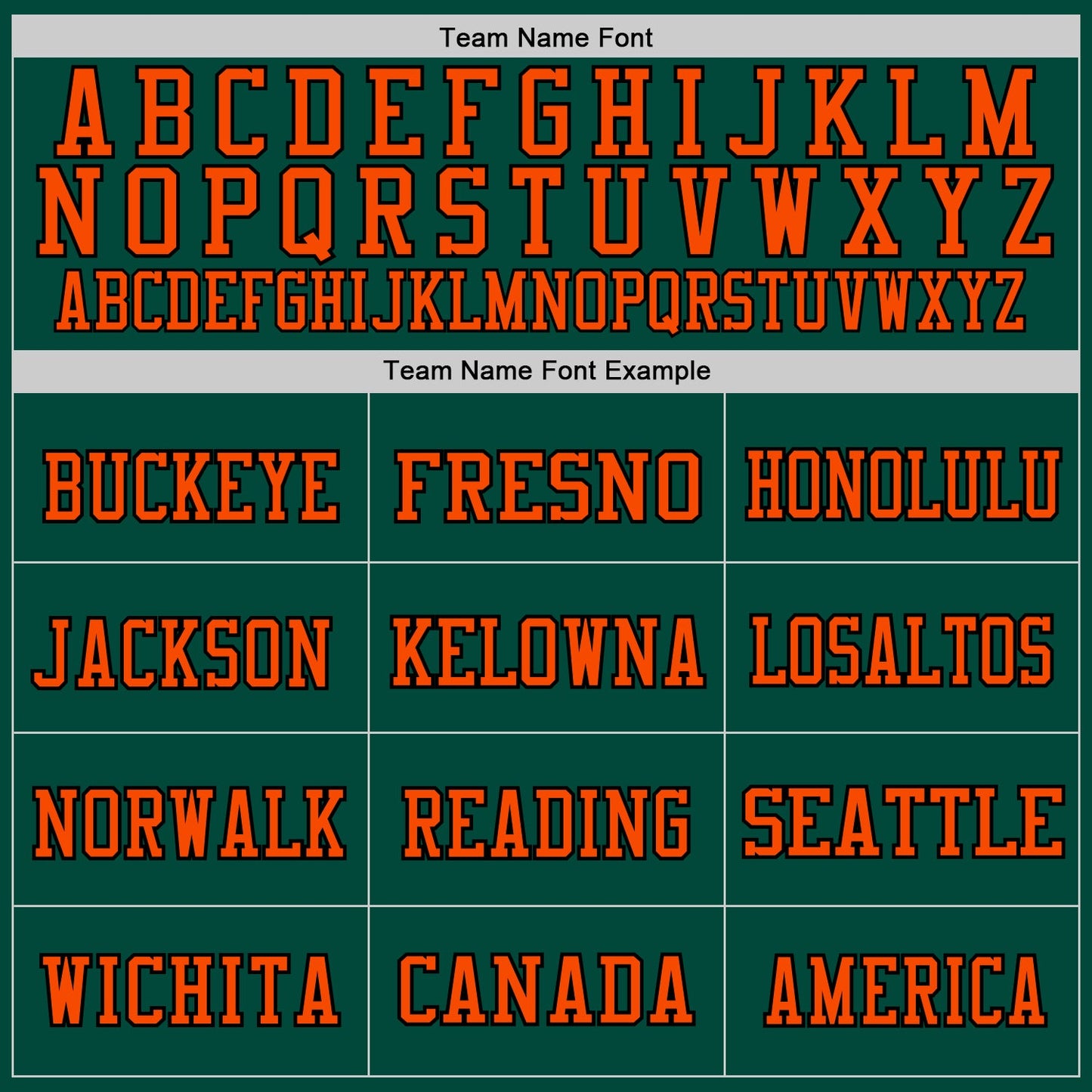 Custom Green Orange-Black Mesh Authentic Throwback Football Jersey