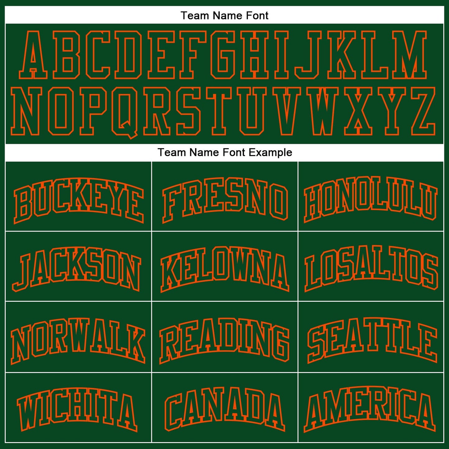 Custom Hunter Green Green-Orange Authentic Throwback Basketball Jersey