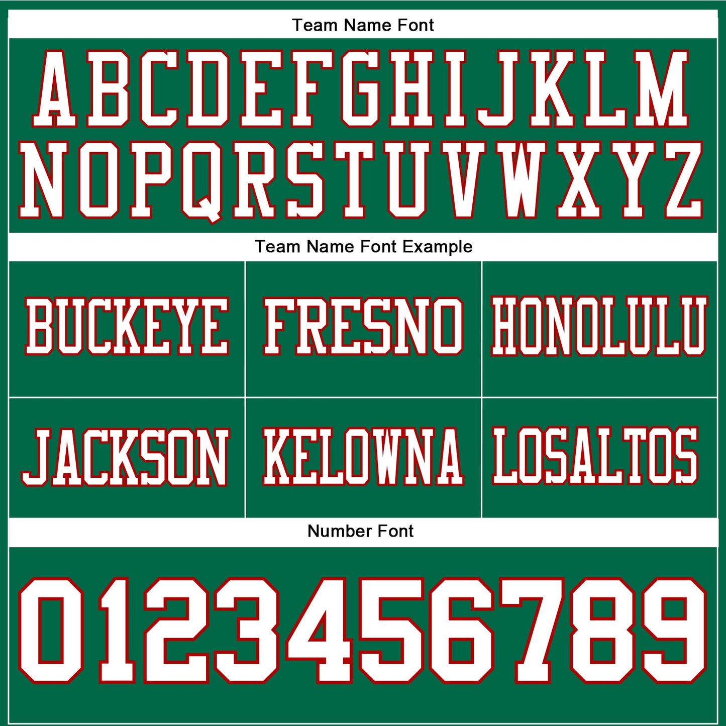 Custom Kelly Green White-Red Mesh Authentic Football Jersey