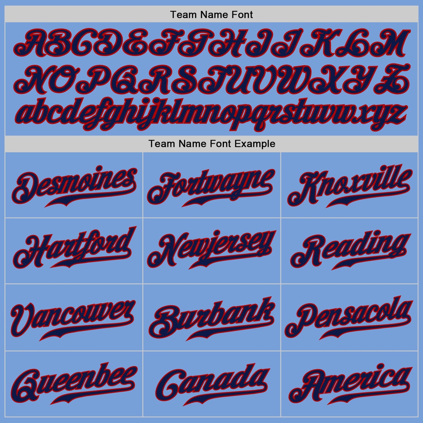 Custom Light Blue Navy-Red Authentic Baseball Jersey