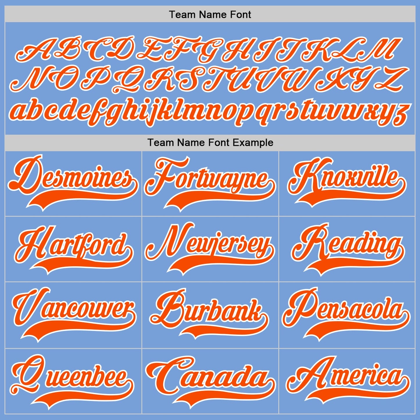 Custom Light Blue Orange-White Hockey Lace Neck Jersey