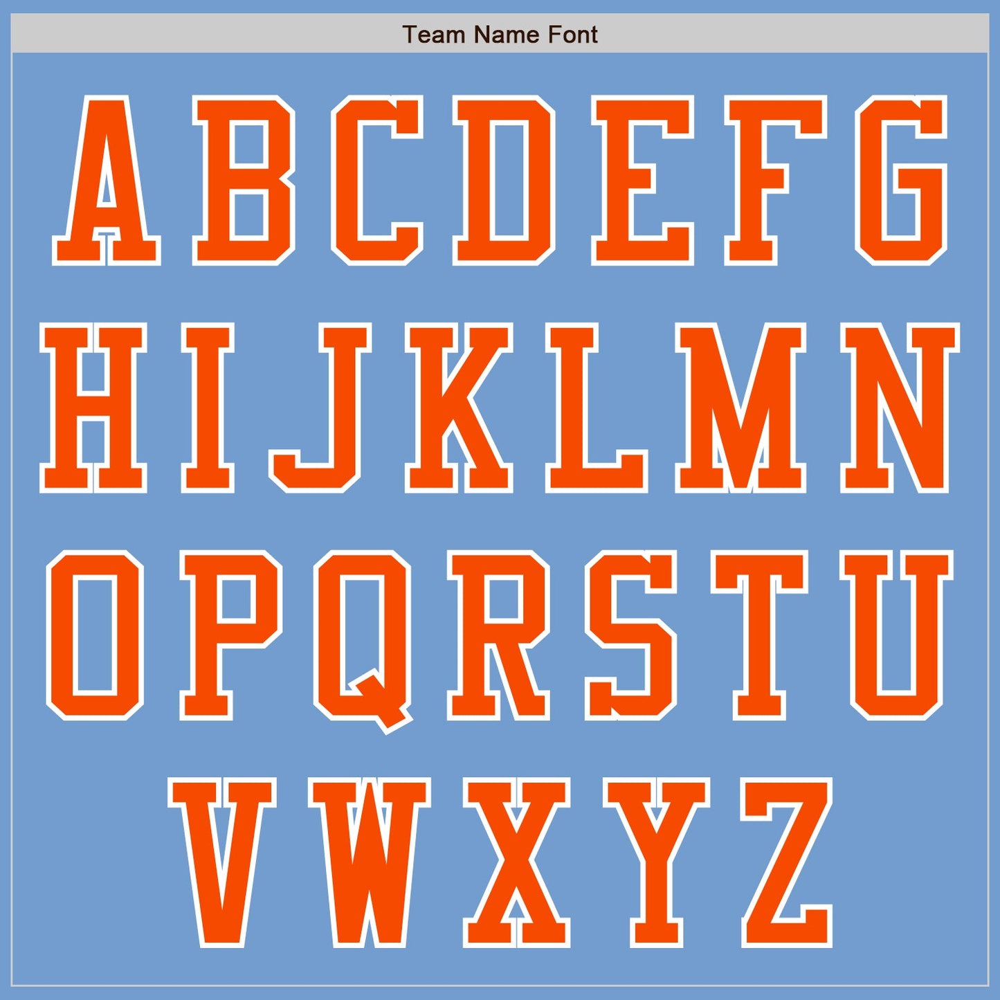 Custom Light Blue Orange-White Authentic Baseball Jersey
