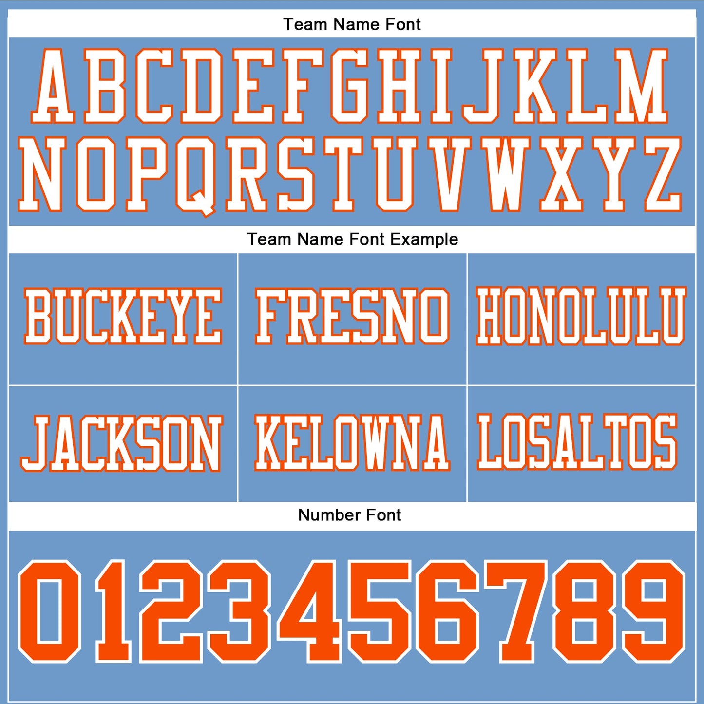 Custom Light Blue Orange-White Mesh Authentic Football Jersey