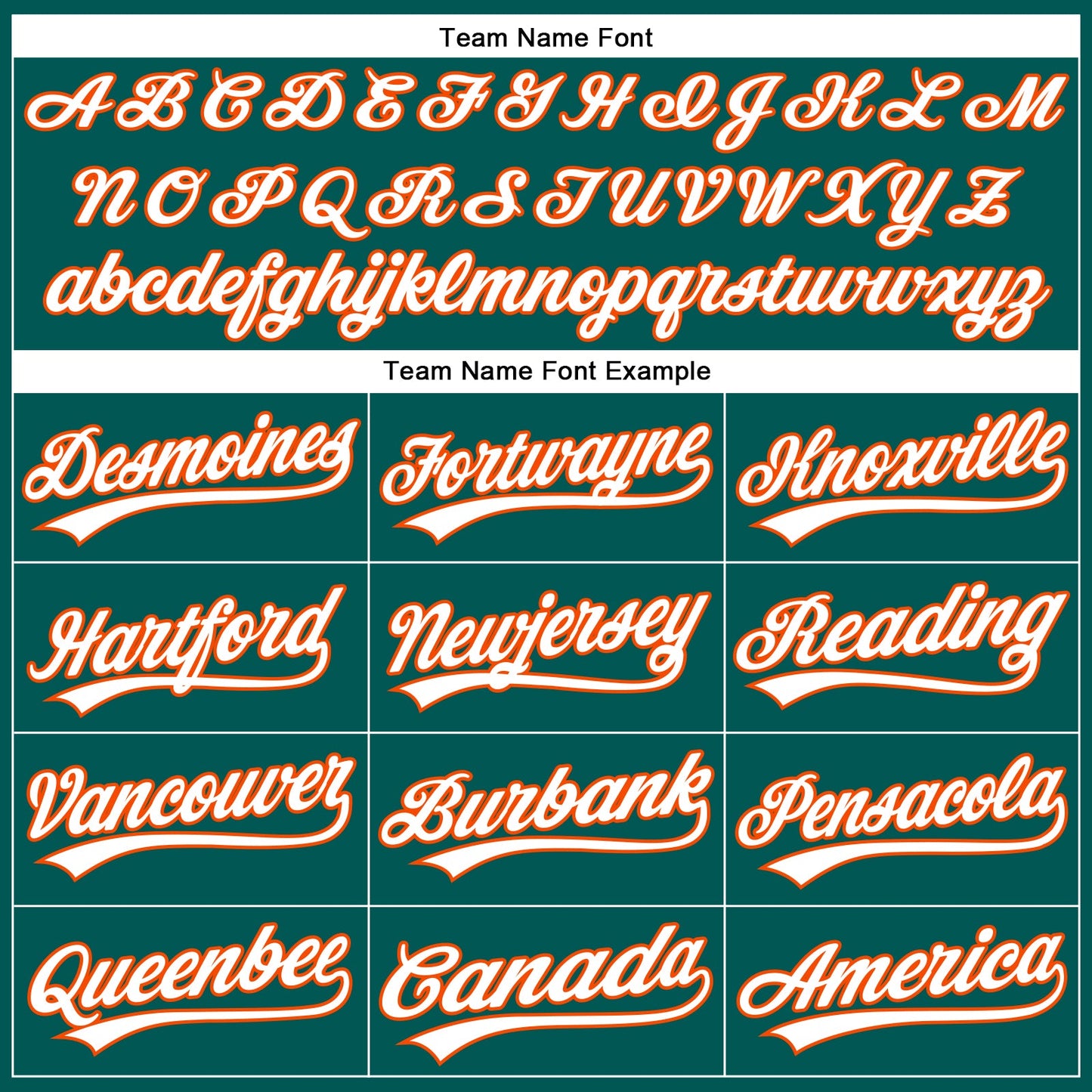 Custom Midnight Green White-Orange Authentic Baseball Jersey