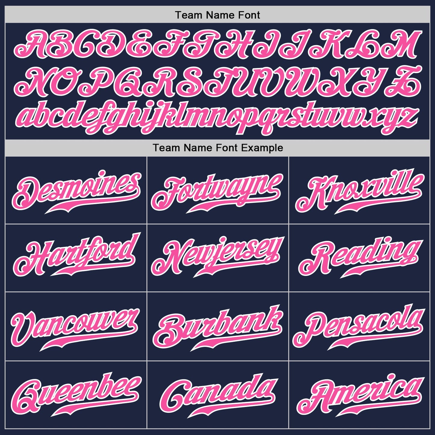 Custom Navy White Pinstripe Pink-White Authentic Baseball Jersey