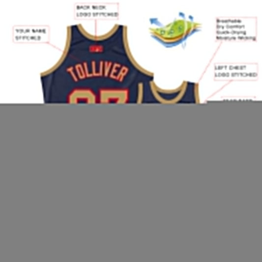Custom Navy Old Gold-Red Authentic Throwback Basketball Jersey