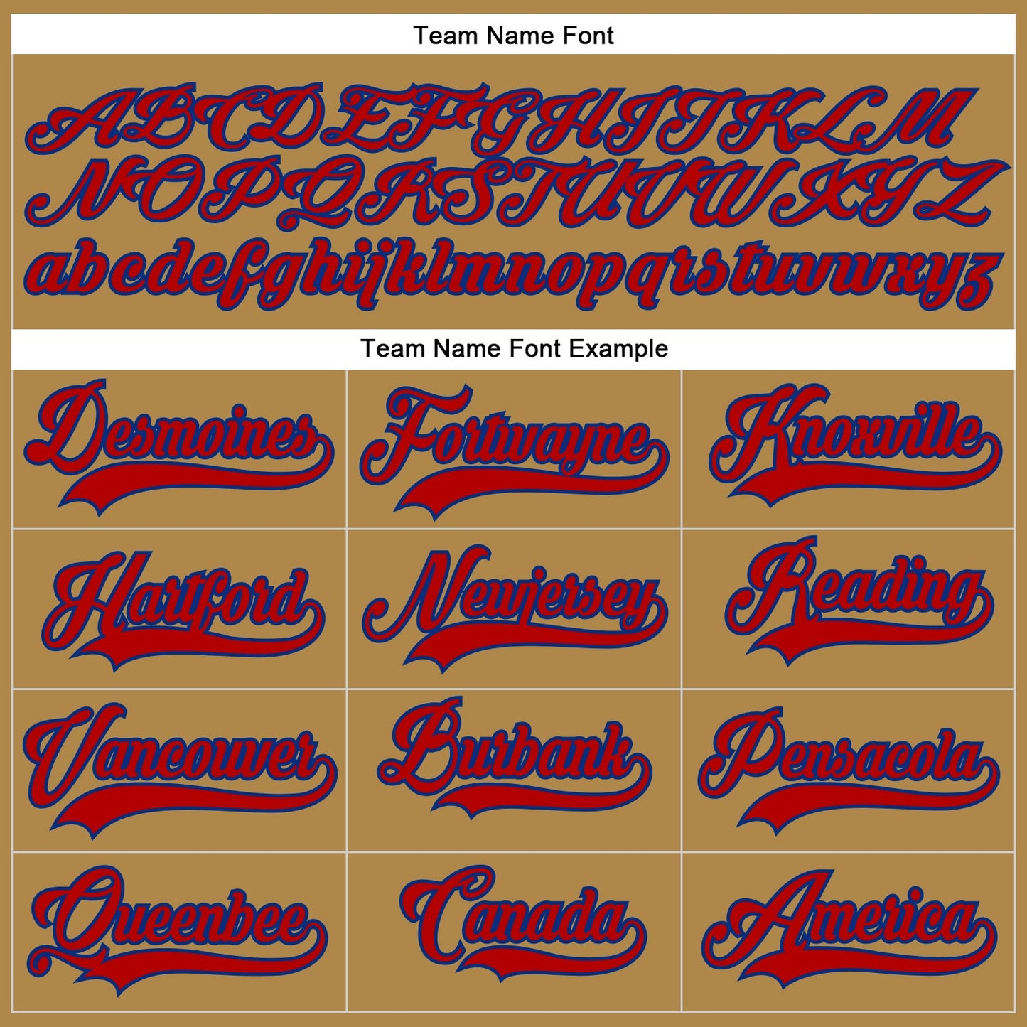 Custom Old Gold Red-Royal Hockey Lace Neck Jersey