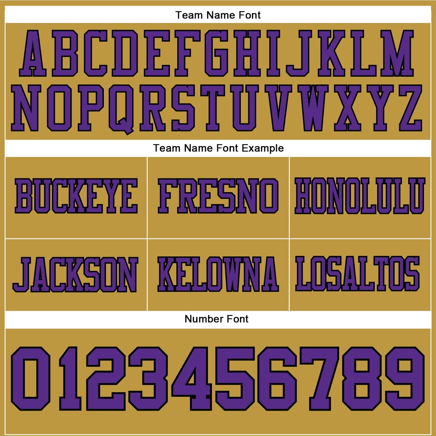 Custom Old Gold Purple-Black Mesh Authentic Football Jersey