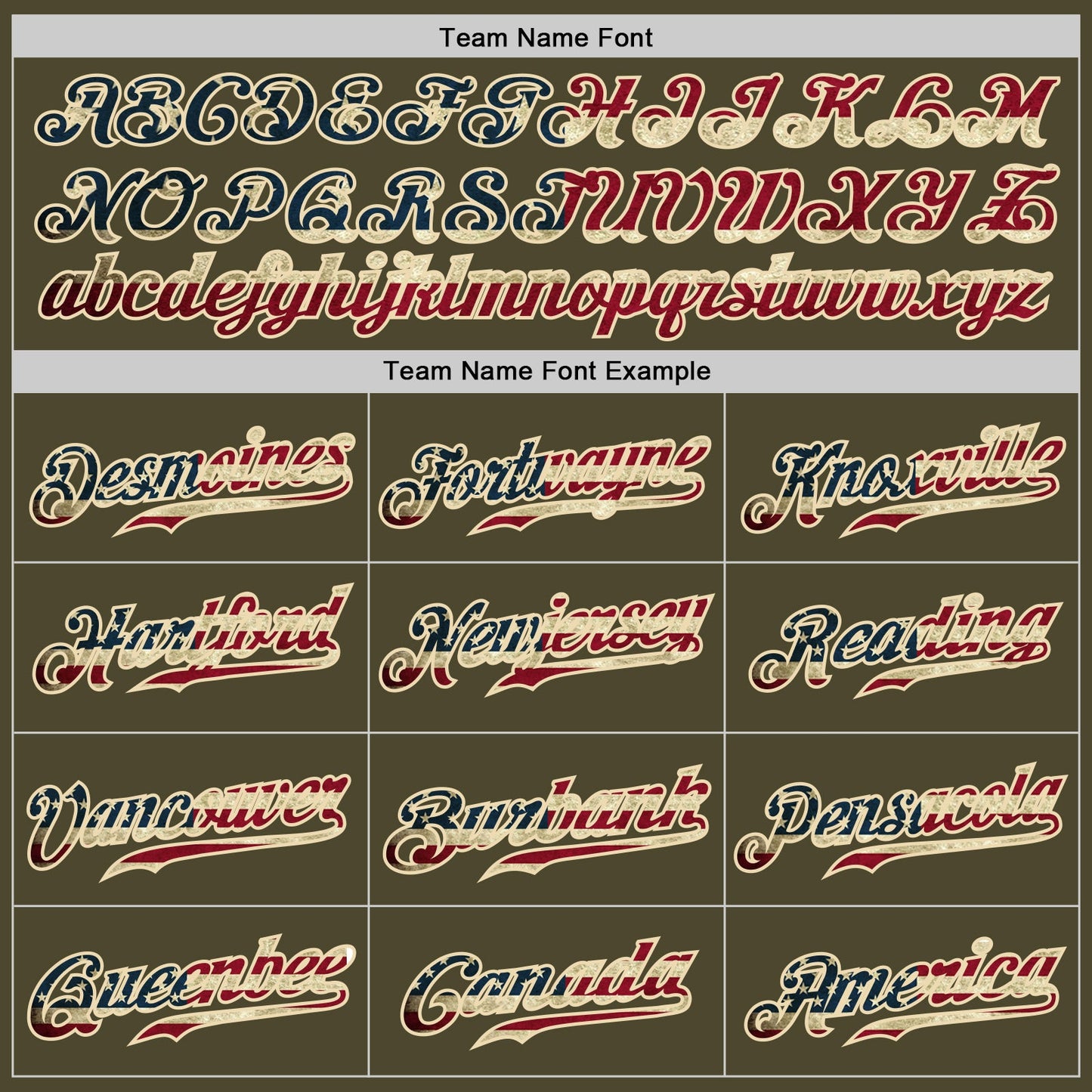 Custom Olive Vintage USA Flag-City Cream Authentic Salute To Service Baseball Jersey
