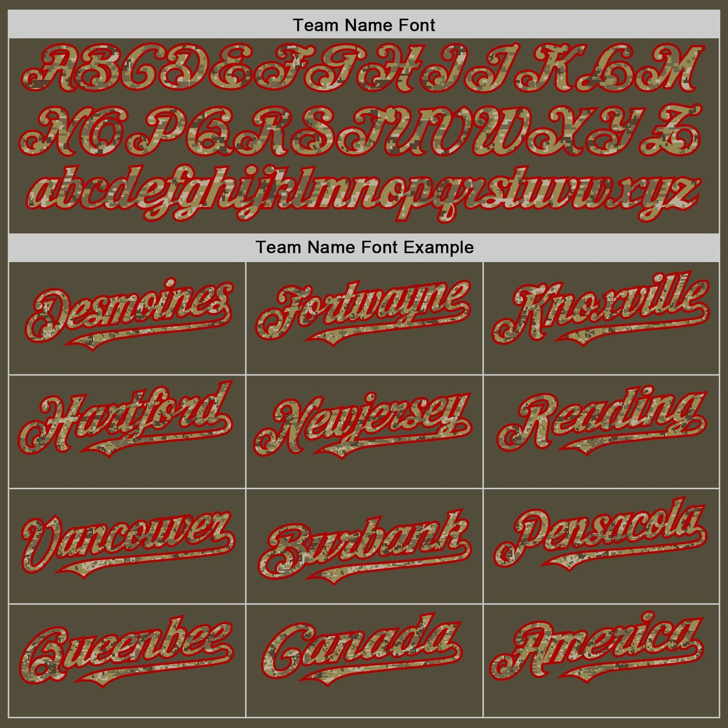Custom Olive Camo-Red Mesh Authentic Throwback Salute To Service Baseball Jersey