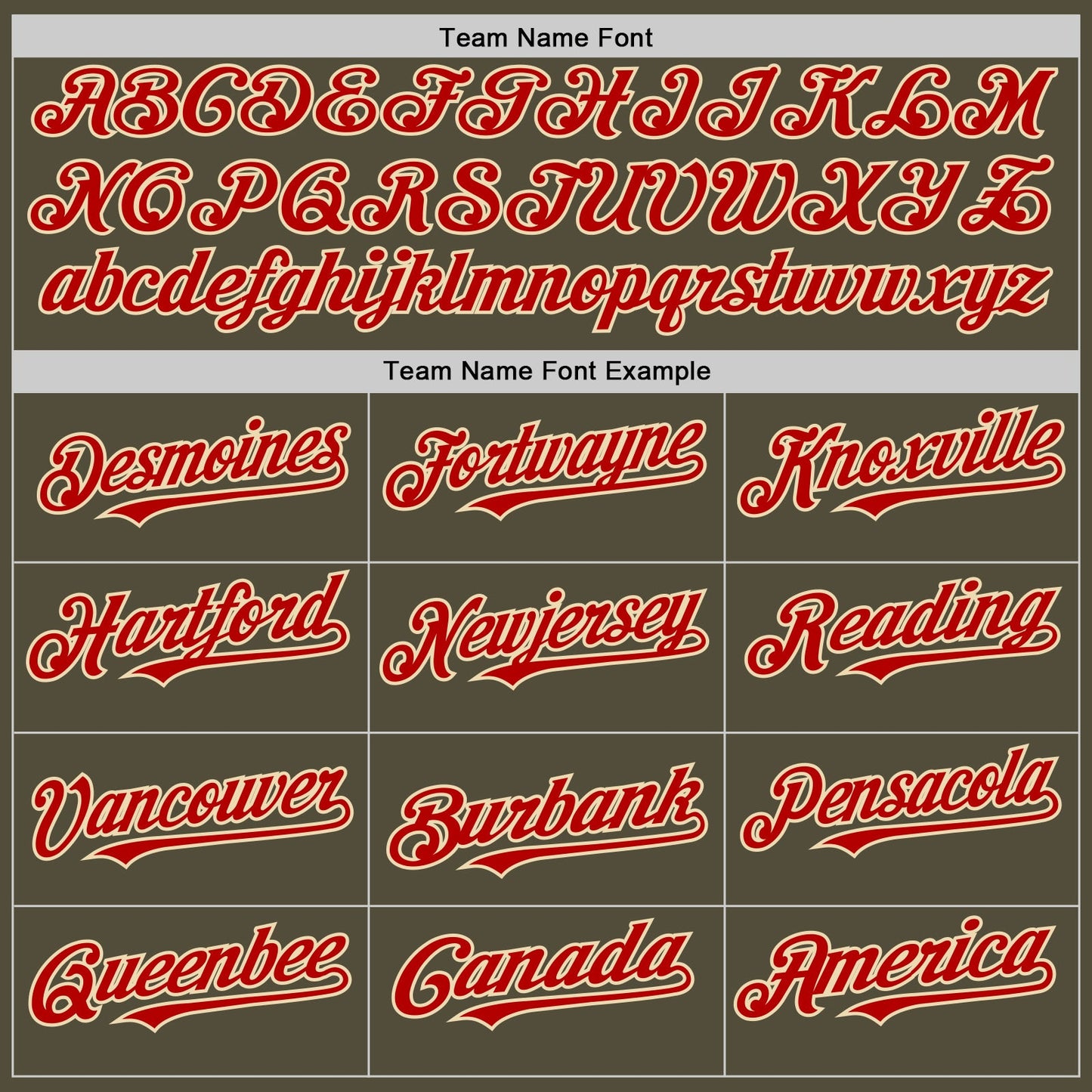 Custom Olive Red-Cream Mesh Authentic Throwback Salute To Service Baseball Jersey