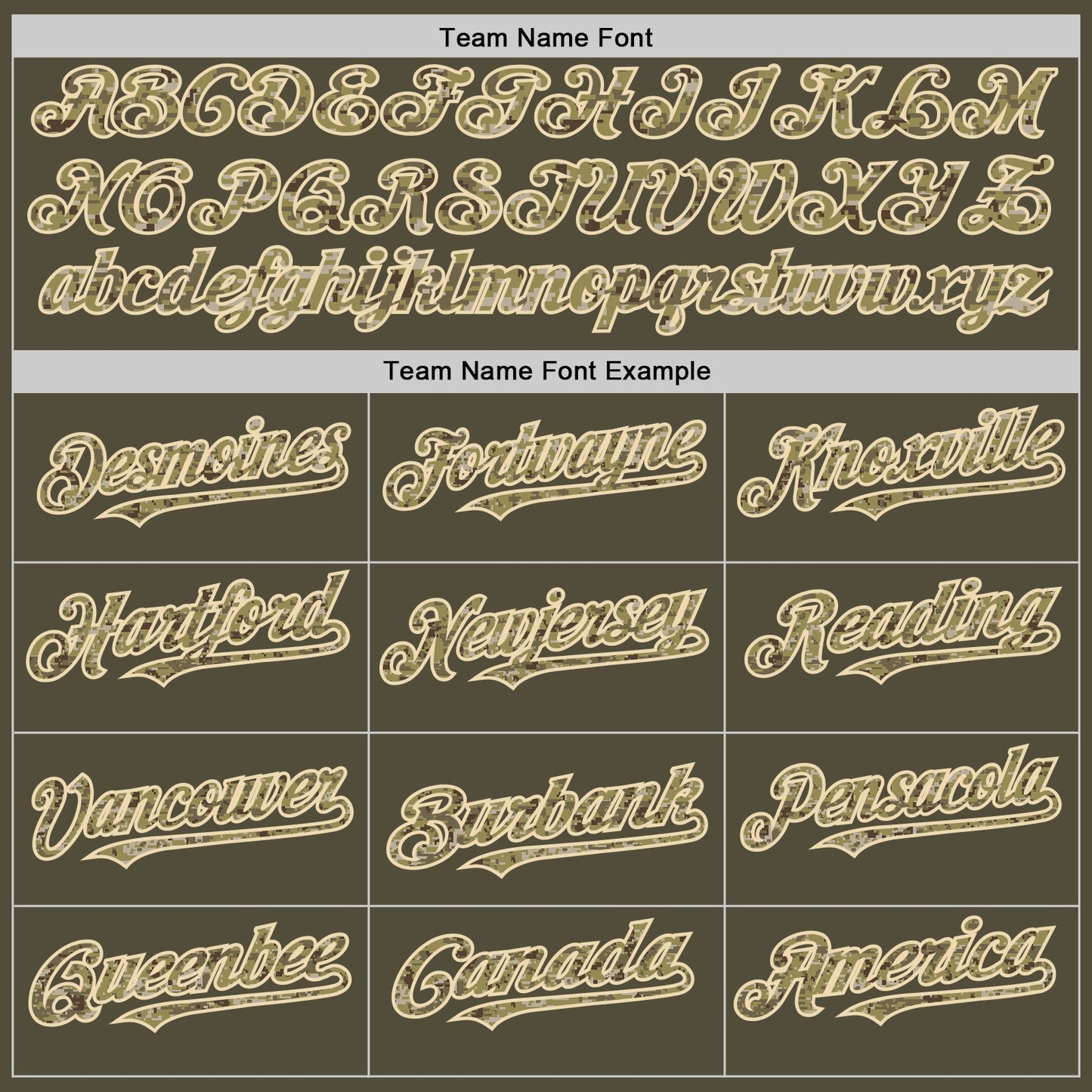 Custom Olive Camo-Cream Mesh Authentic Throwback Salute To Service Baseball Jersey