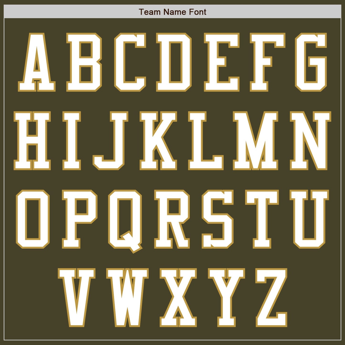 Custom Olive White-Old Gold Authentic Salute To Service Baseball Jersey