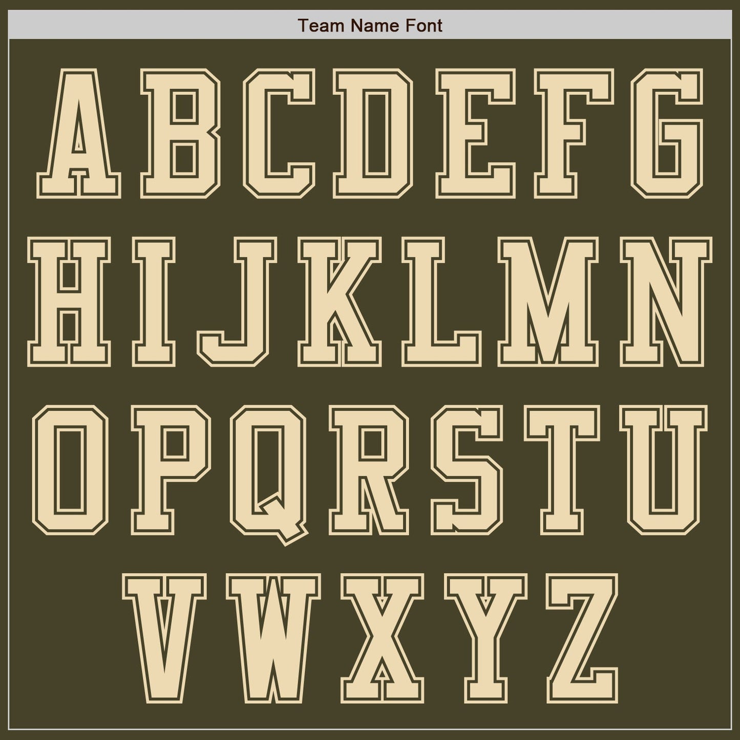 Custom Olive Cream Authentic Salute To Service Baseball Jersey