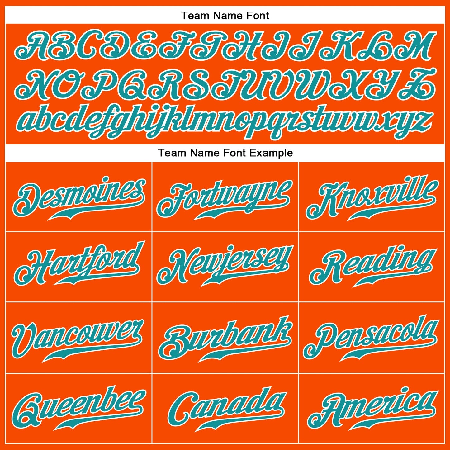 Custom Orange Teal-White Authentic Sleeveless Baseball Jersey