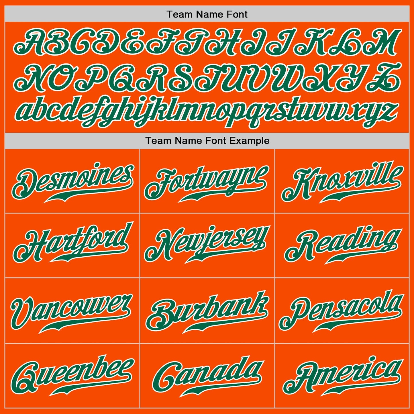 Custom Orange Kelly Green-White Authentic Baseball Jersey