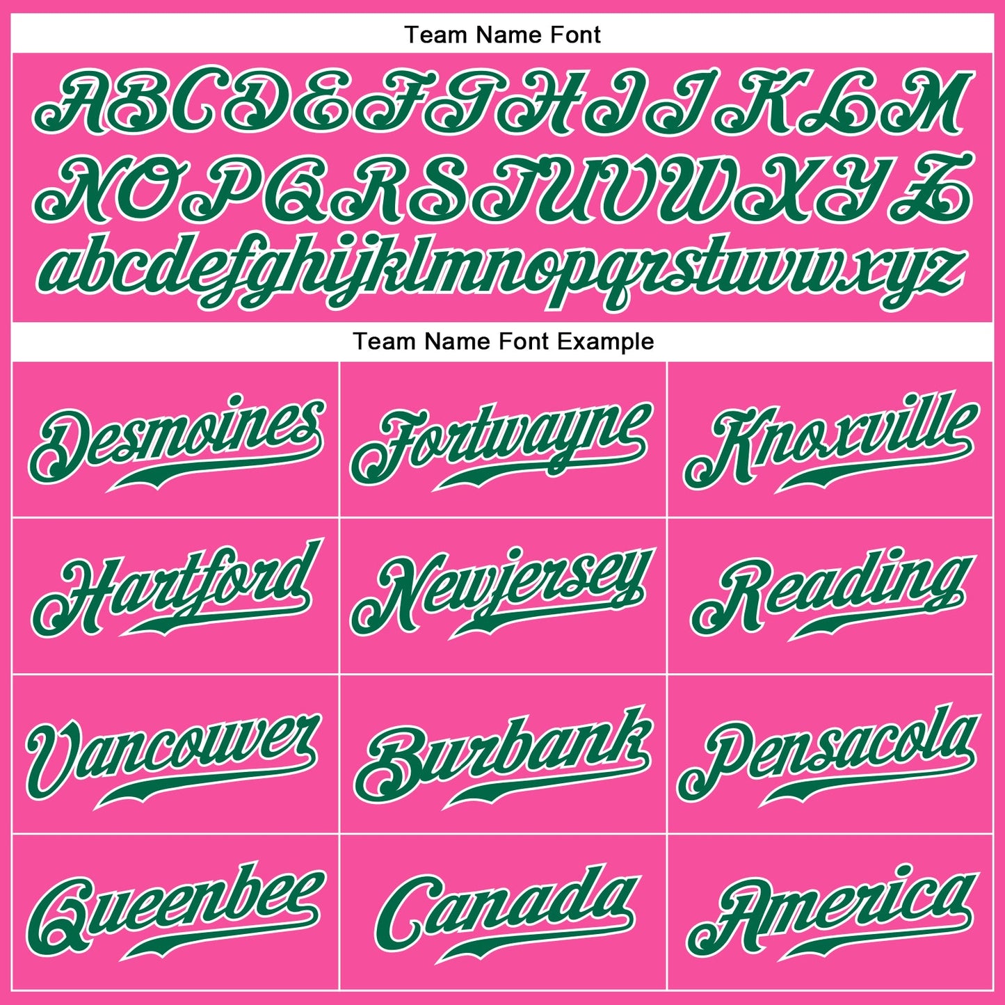 Custom Pink Kelly Green-White Authentic Sleeveless Baseball Jersey