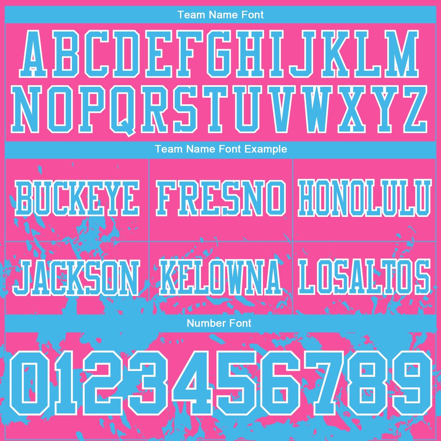 Custom Pink Sky Blue-White Splash Mesh Authentic Football Jersey