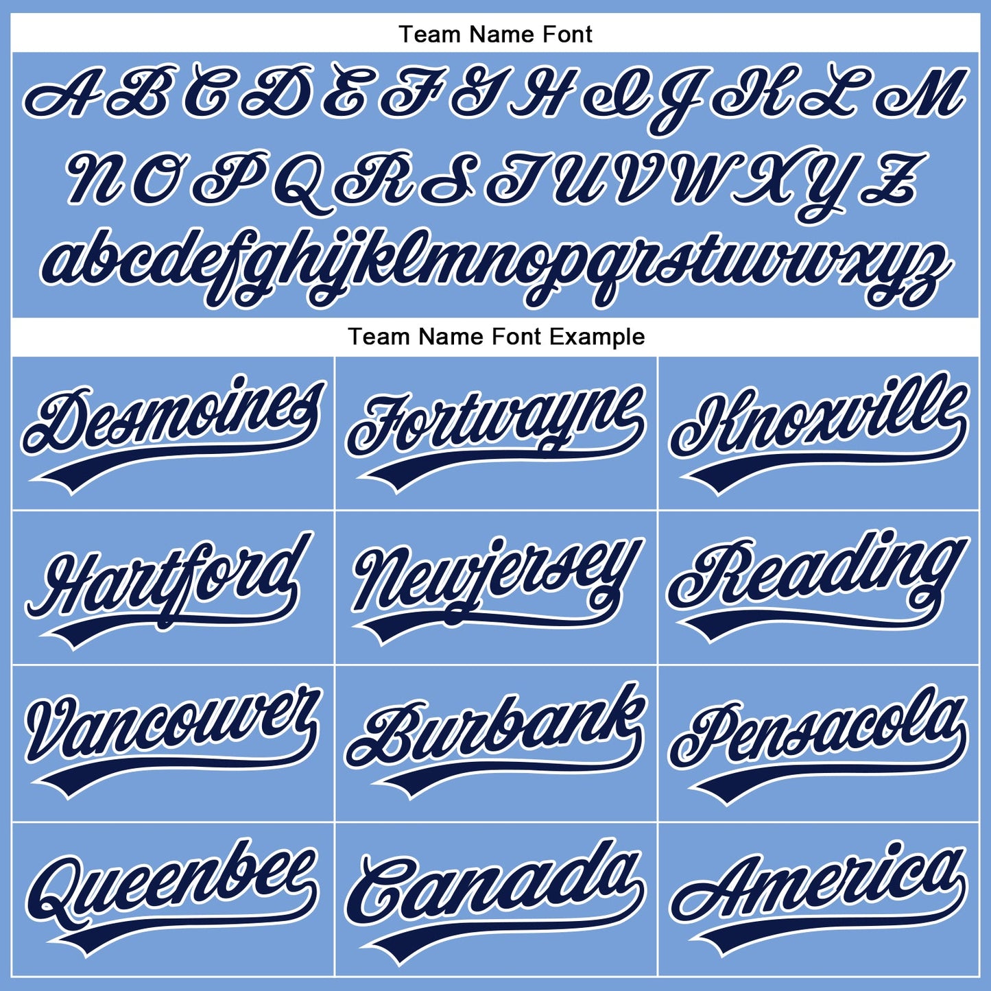 Custom Powder Blue Navy-White Authentic Baseball Jersey