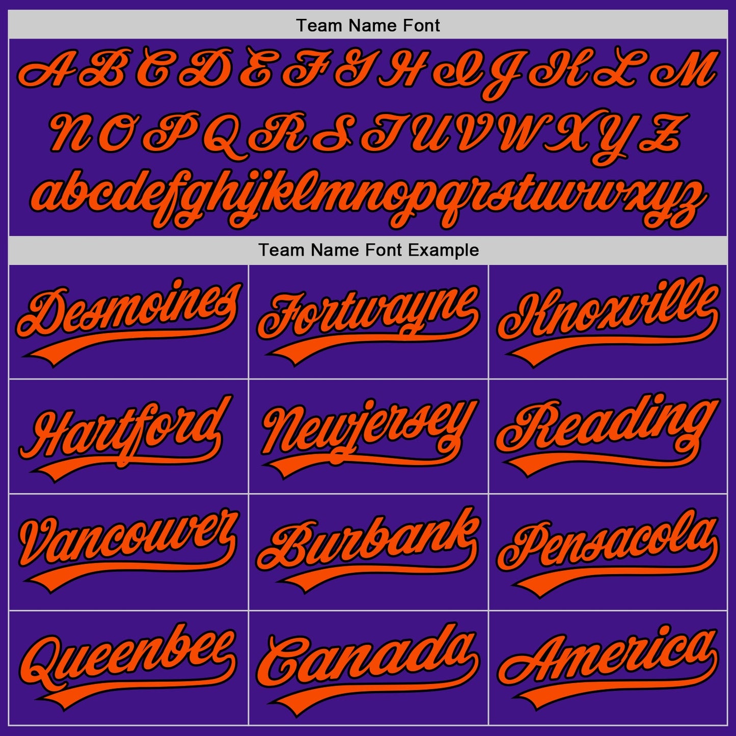 Custom Purple Orange-Black Authentic Throwback Baseball Jersey