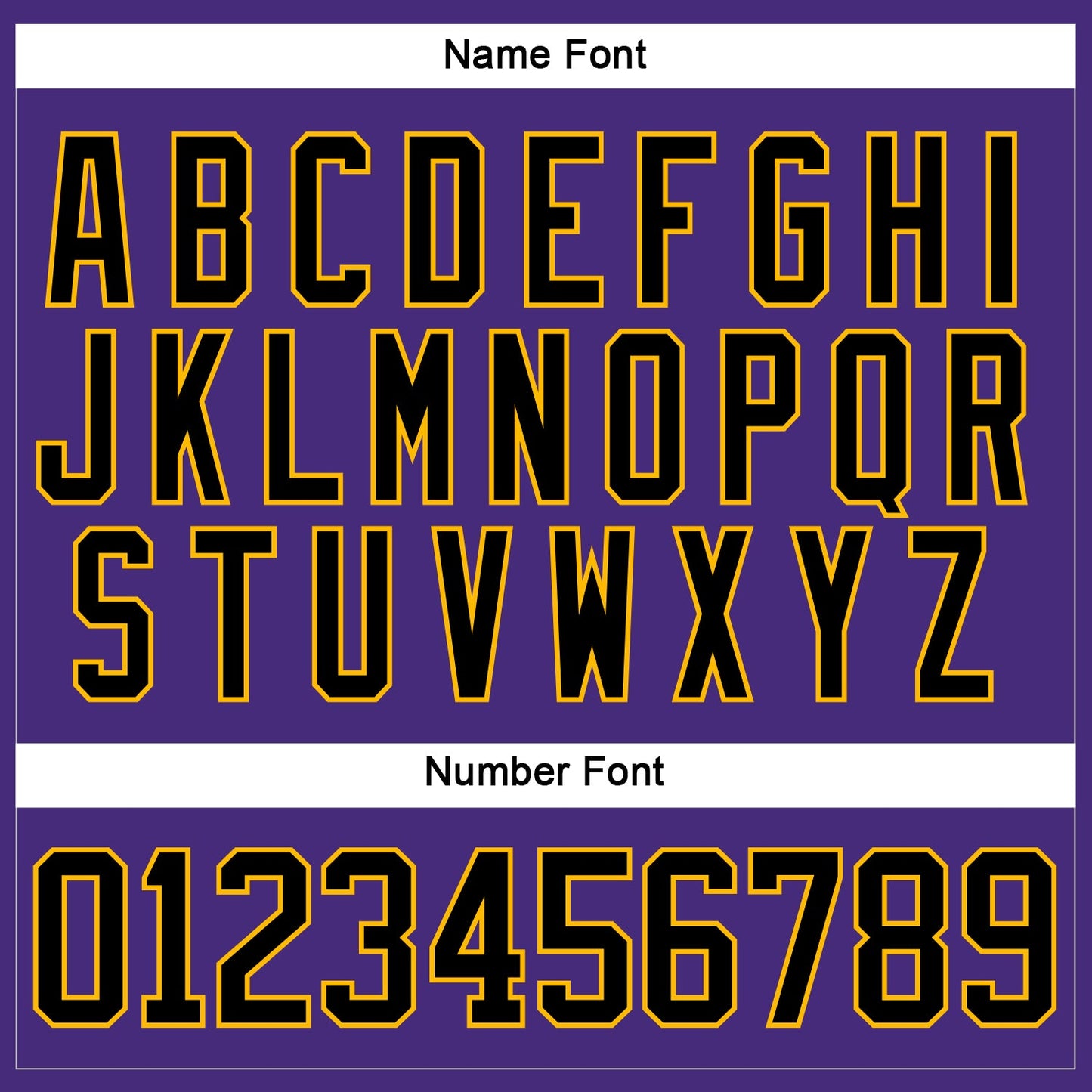 Custom Purple Black-Gold Hockey Lace Neck Jersey
