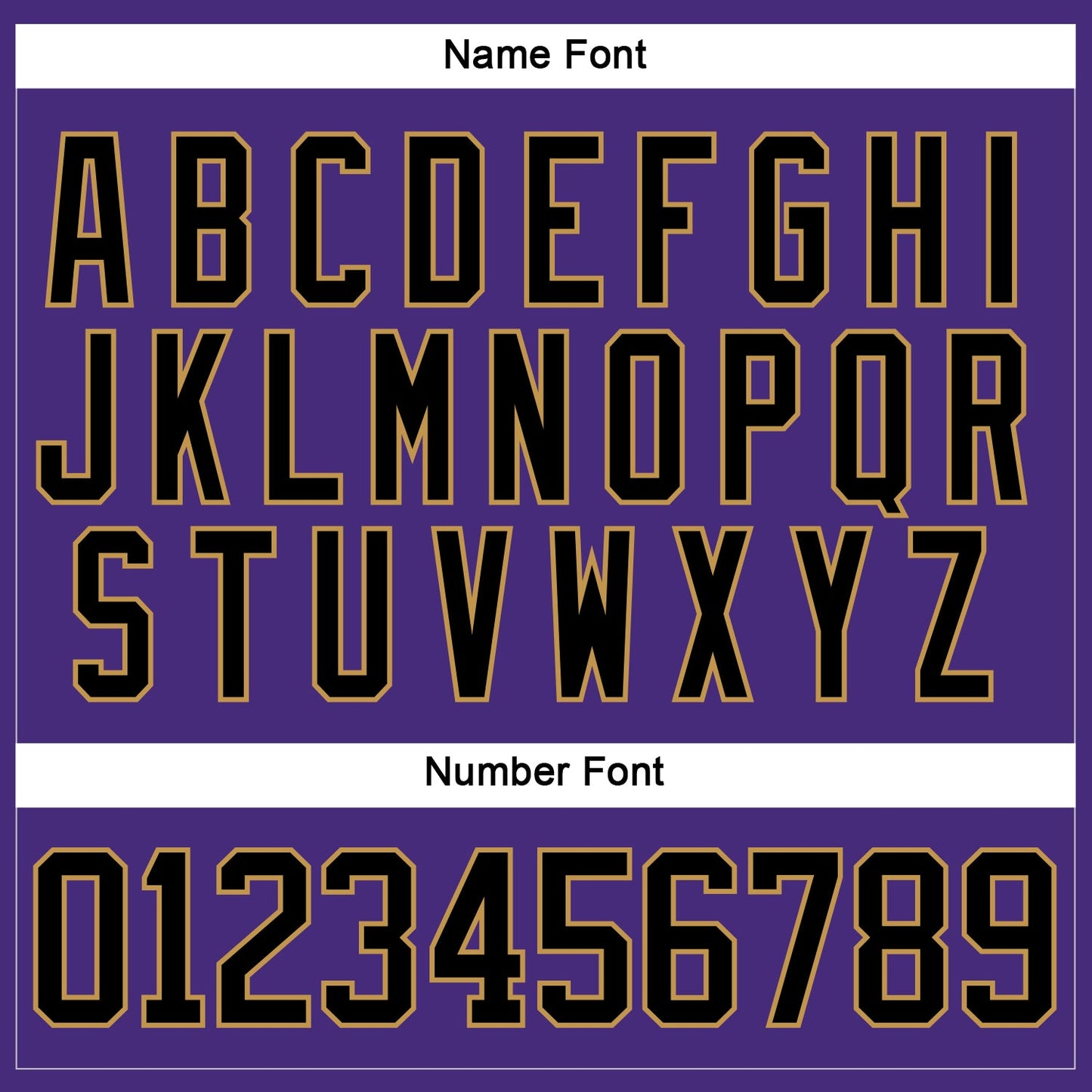 Custom Purple Black-Old Gold Hockey Lace Neck Jersey