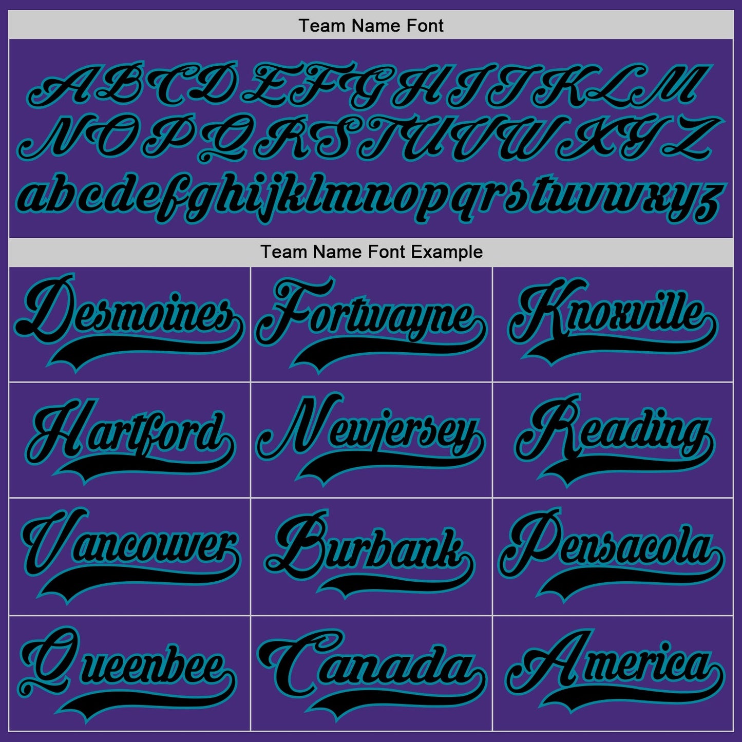 Custom Purple Black-Teal Hockey Lace Neck Jersey
