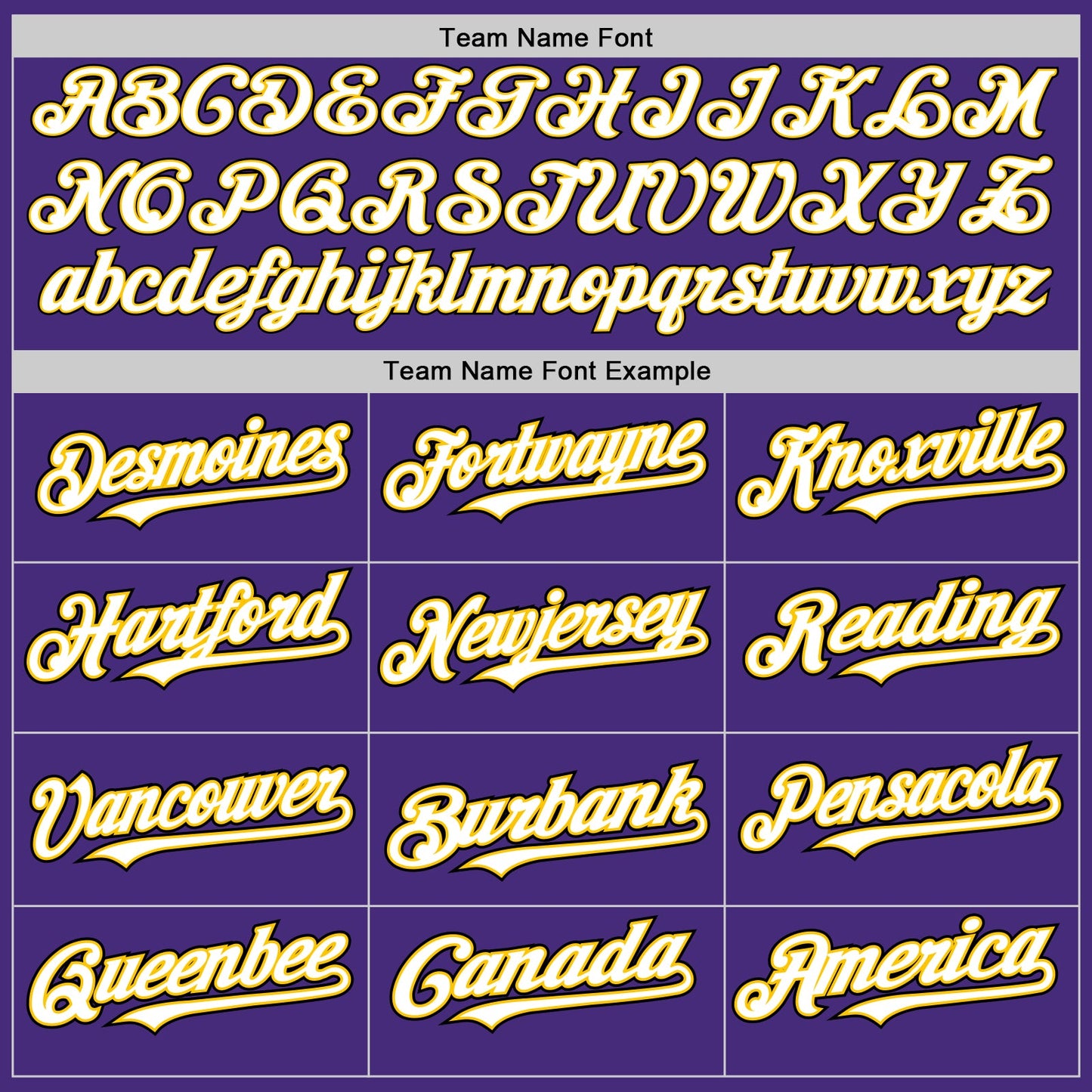 Custom Purple White Yellow-Black Authentic Baseball Jersey