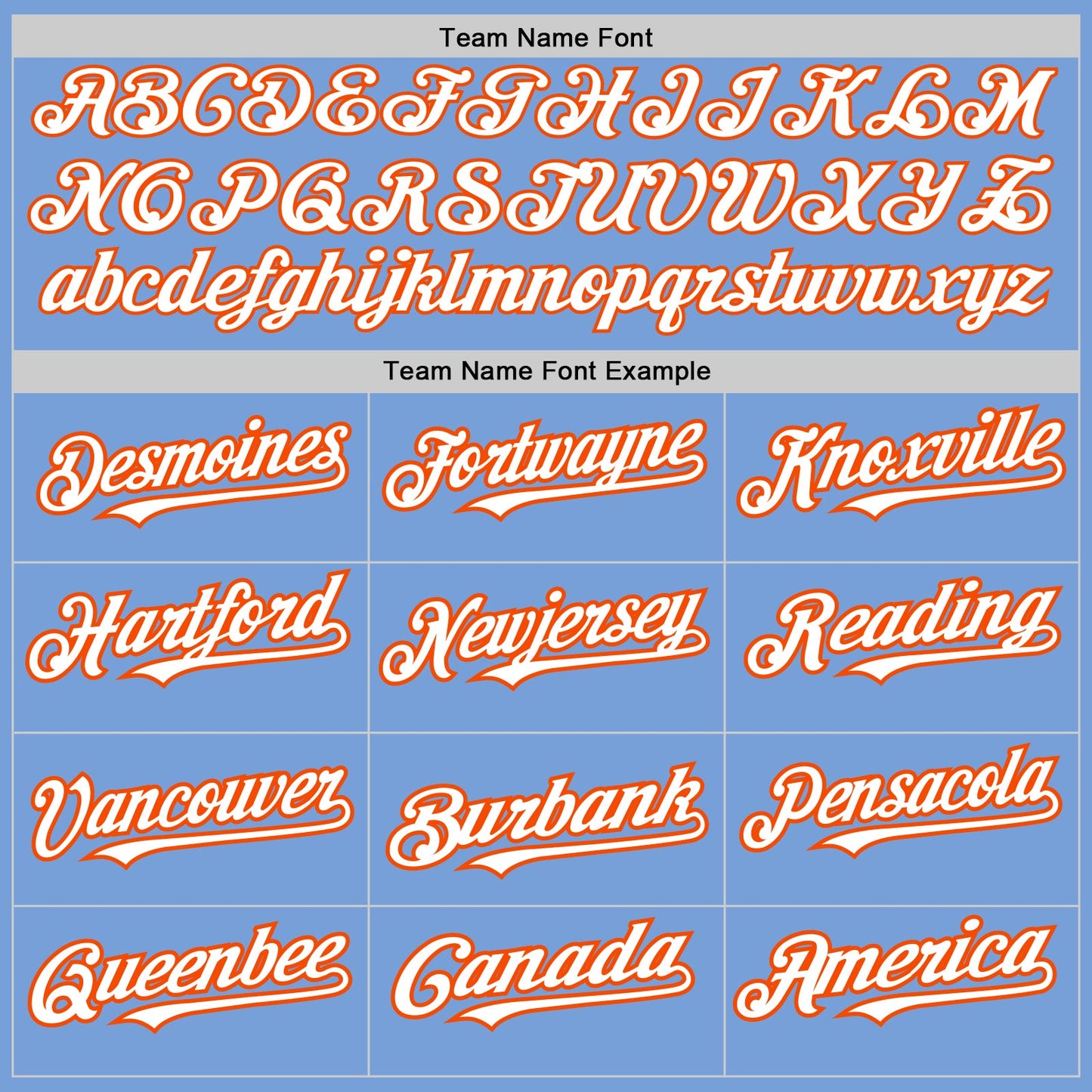 Custom Light Blue White-Orange Authentic Raglan Sleeves Baseball Jersey
