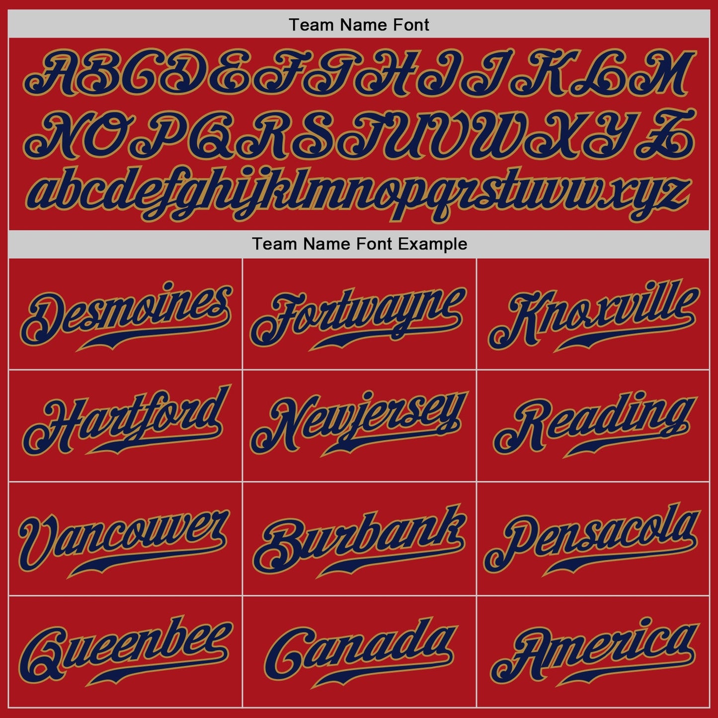 Custom Red Navy-Old Gold Authentic Baseball Jersey