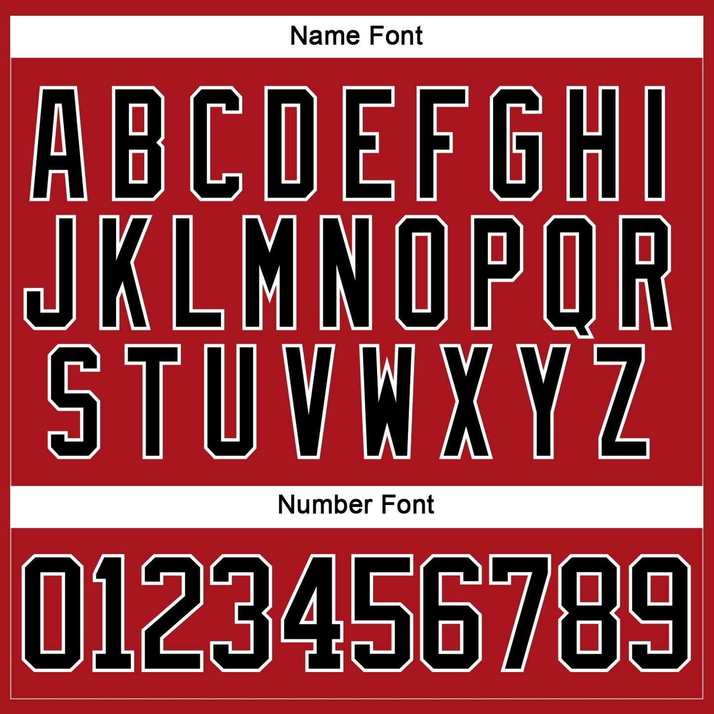 Custom Red Black-White Hockey Jersey