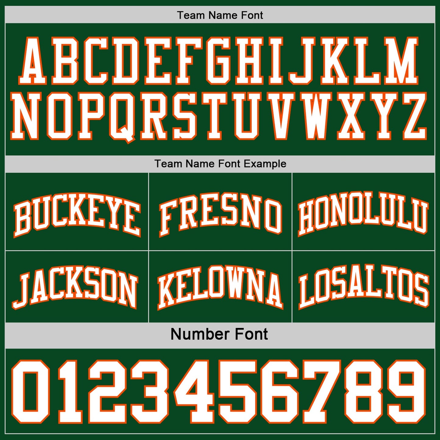 Custom Reversible Green White-Orange Double Side Sublimation Basketball Suit Jersey