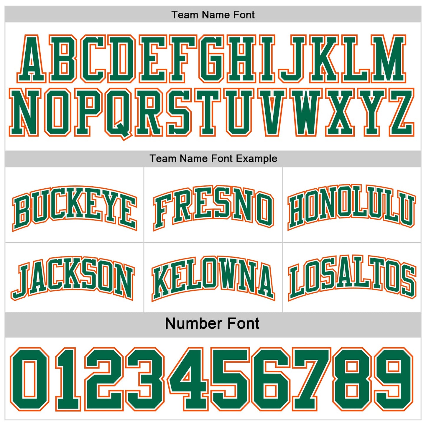 Custom Reversible Kelly Green White-Orange Double Side Sublimation Basketball Suit Jersey