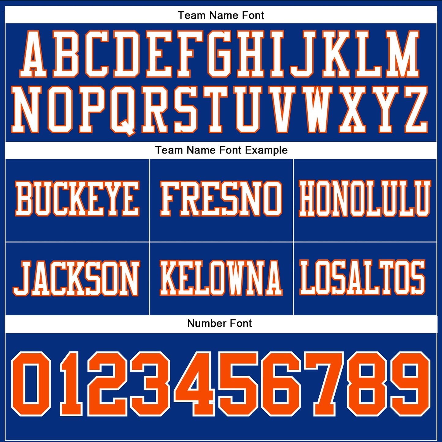 Custom Royal Orange-White Mesh Authentic Football Jersey