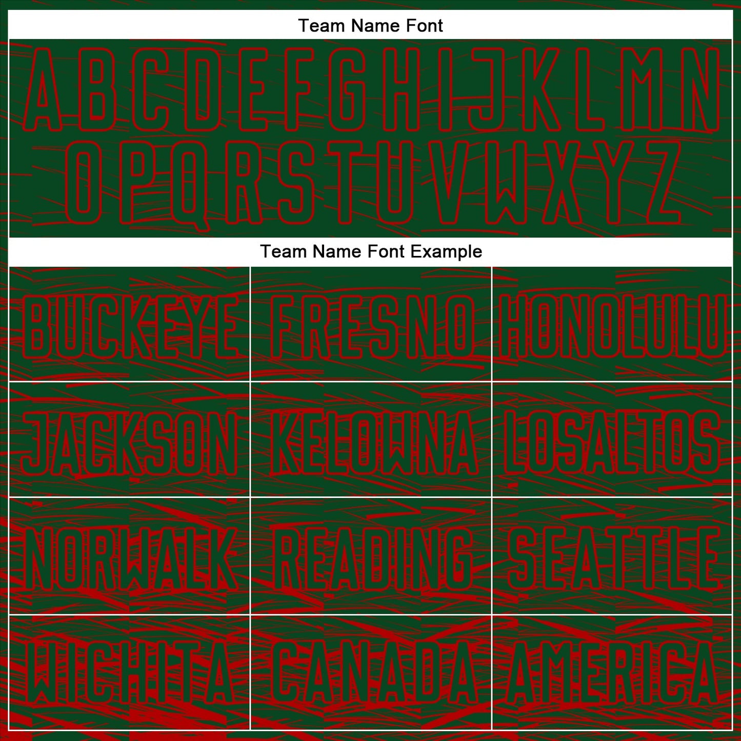 Custom Green Red Sublimation Soccer Uniform Jersey