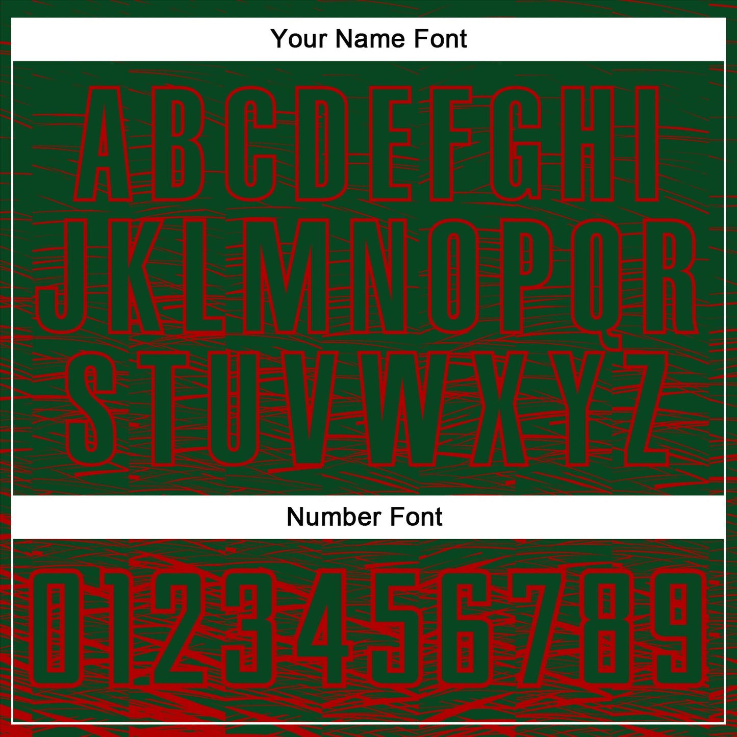 Custom Green Red Sublimation Soccer Uniform Jersey