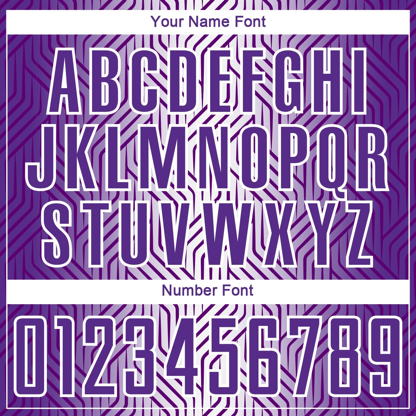 Custom Purple White Lines Sublimation Soccer Uniform Jersey