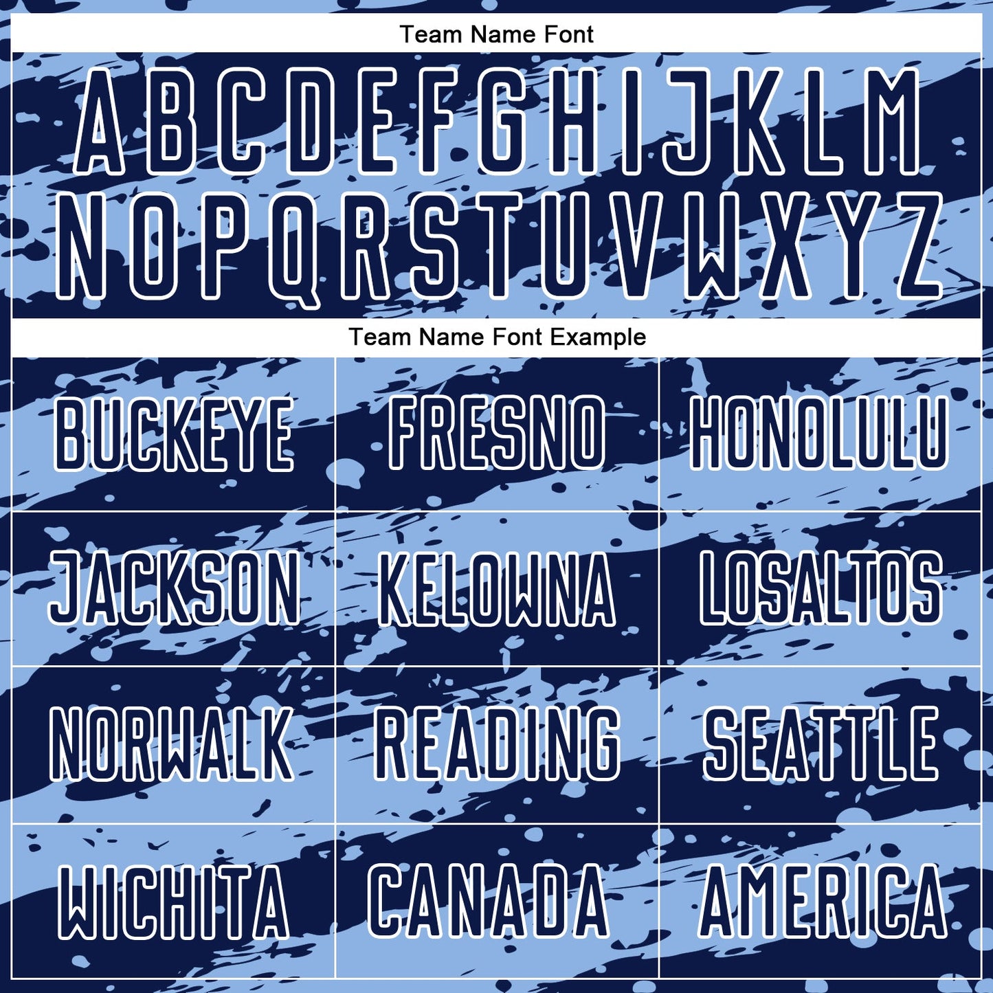 Custom Navy Light Blue-White Splash Sublimation Soccer Uniform Jersey