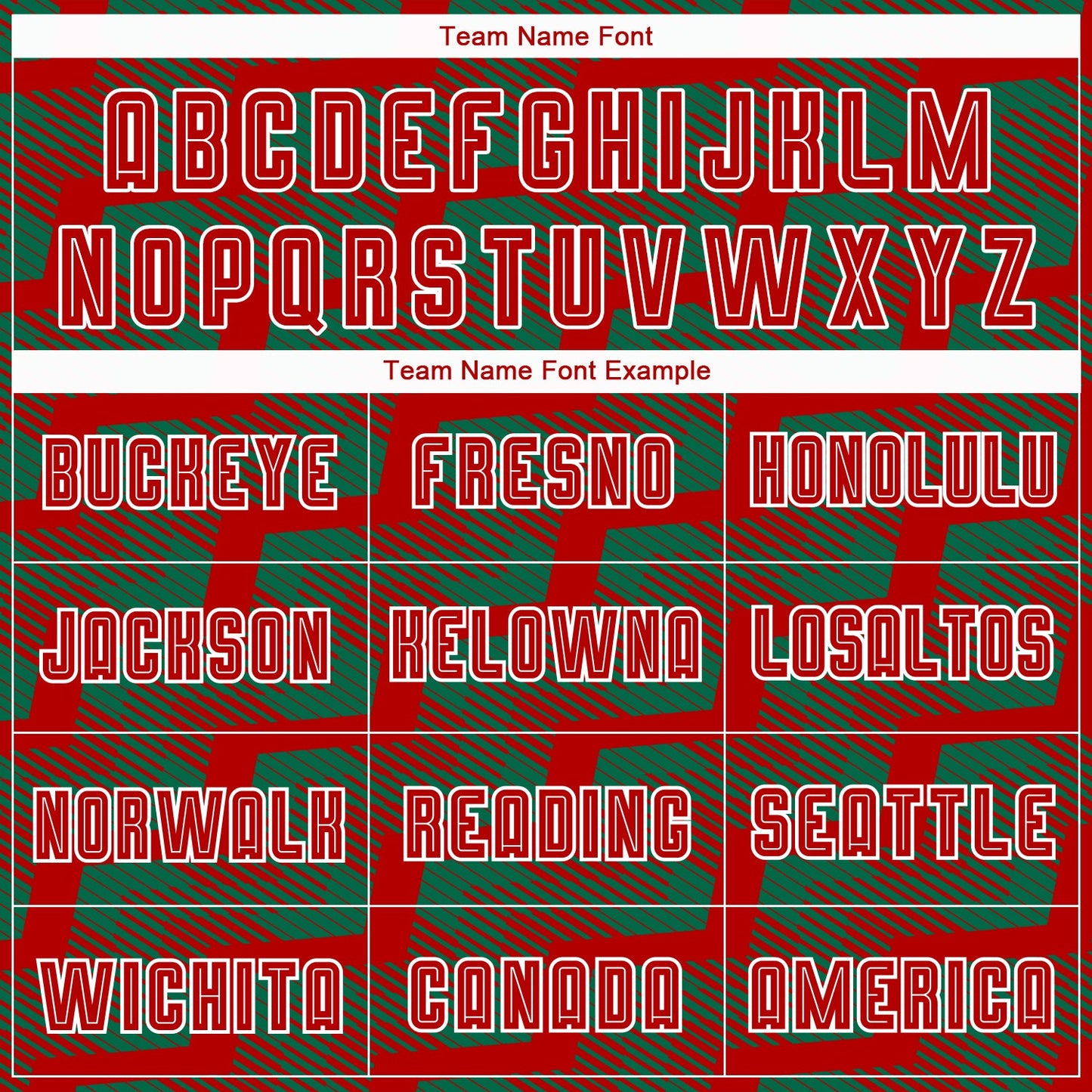 Custom Red Kelly Green-White Line Sublimation Soccer Uniform Jersey