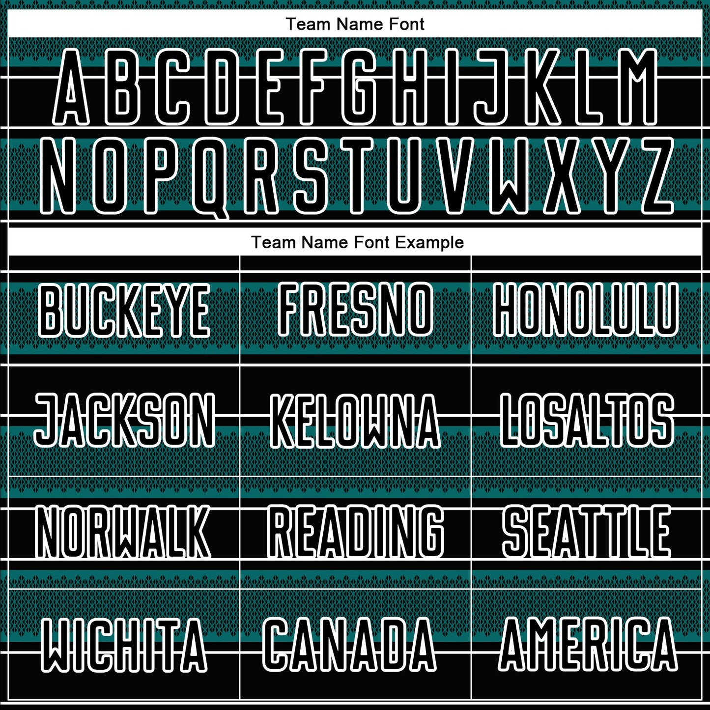 Custom Black Teal-White Geometric Shapes And Line Sublimation Soccer Uniform Jersey