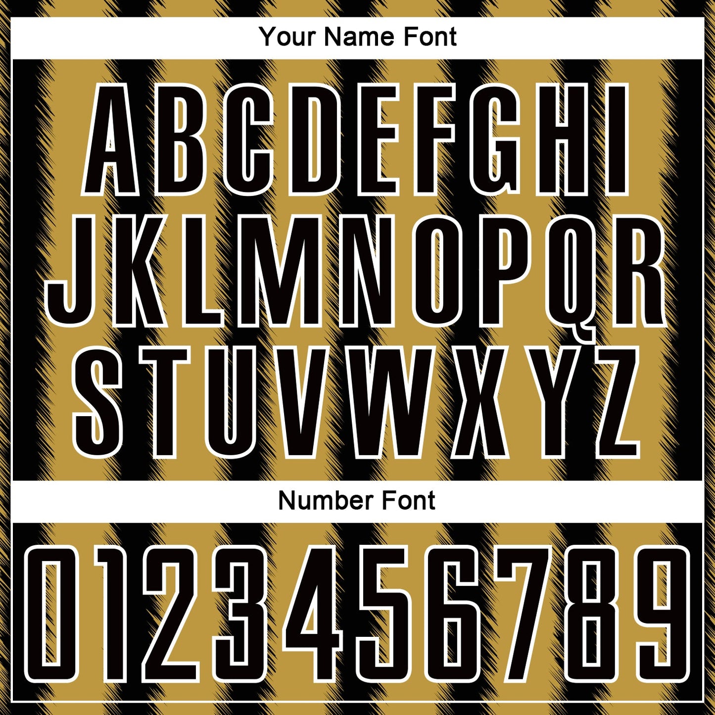 Custom Black Old Gold-White Line Sublimation Soccer Uniform Jersey