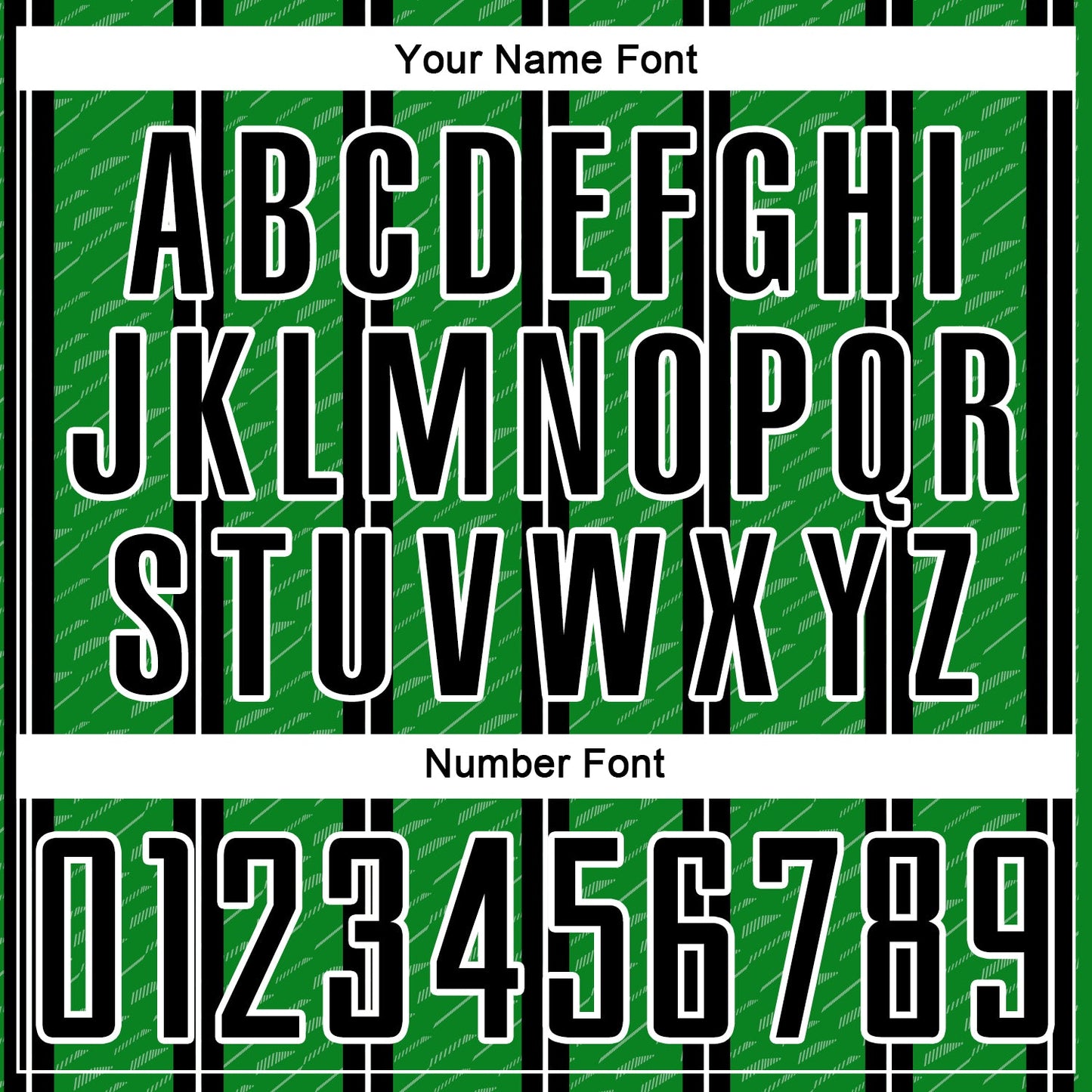 Custom Black Grass Green-White Line Sublimation Soccer Uniform Jersey