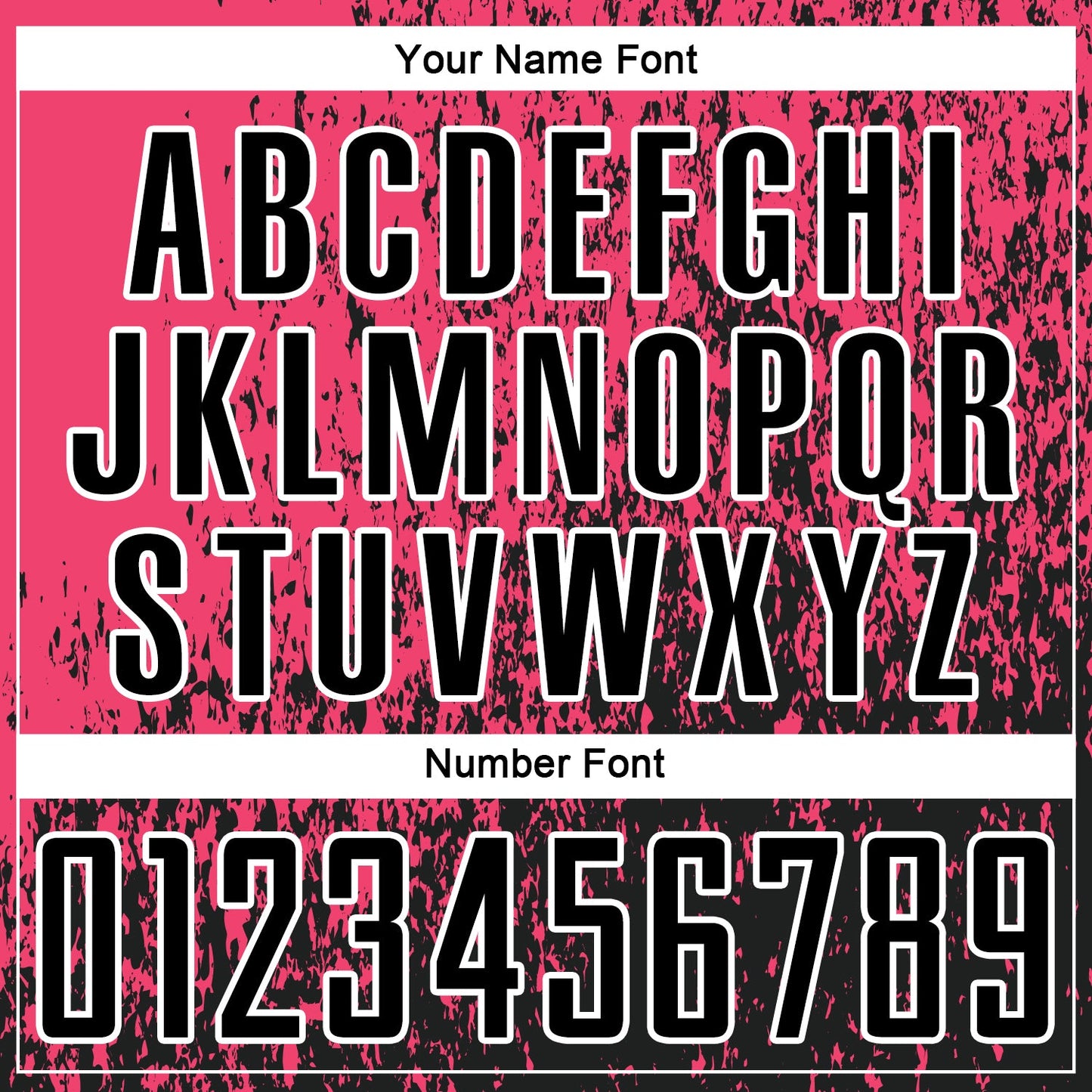 Custom Neon Pink Black-White Abstract Fragment Art Sublimation Soccer Uniform Jersey