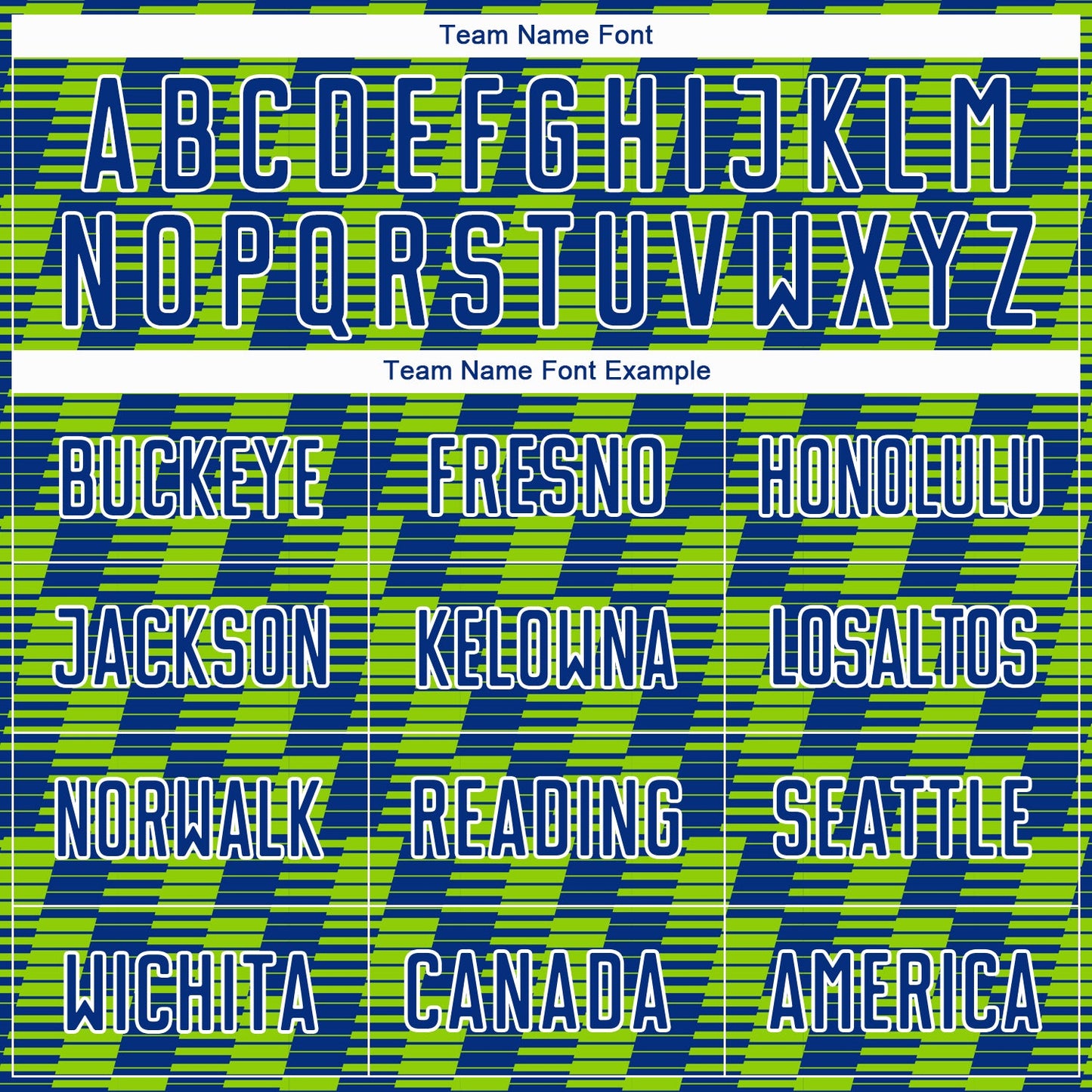 Custom Royal Neon Green-White Line Sublimation Soccer Uniform Jersey
