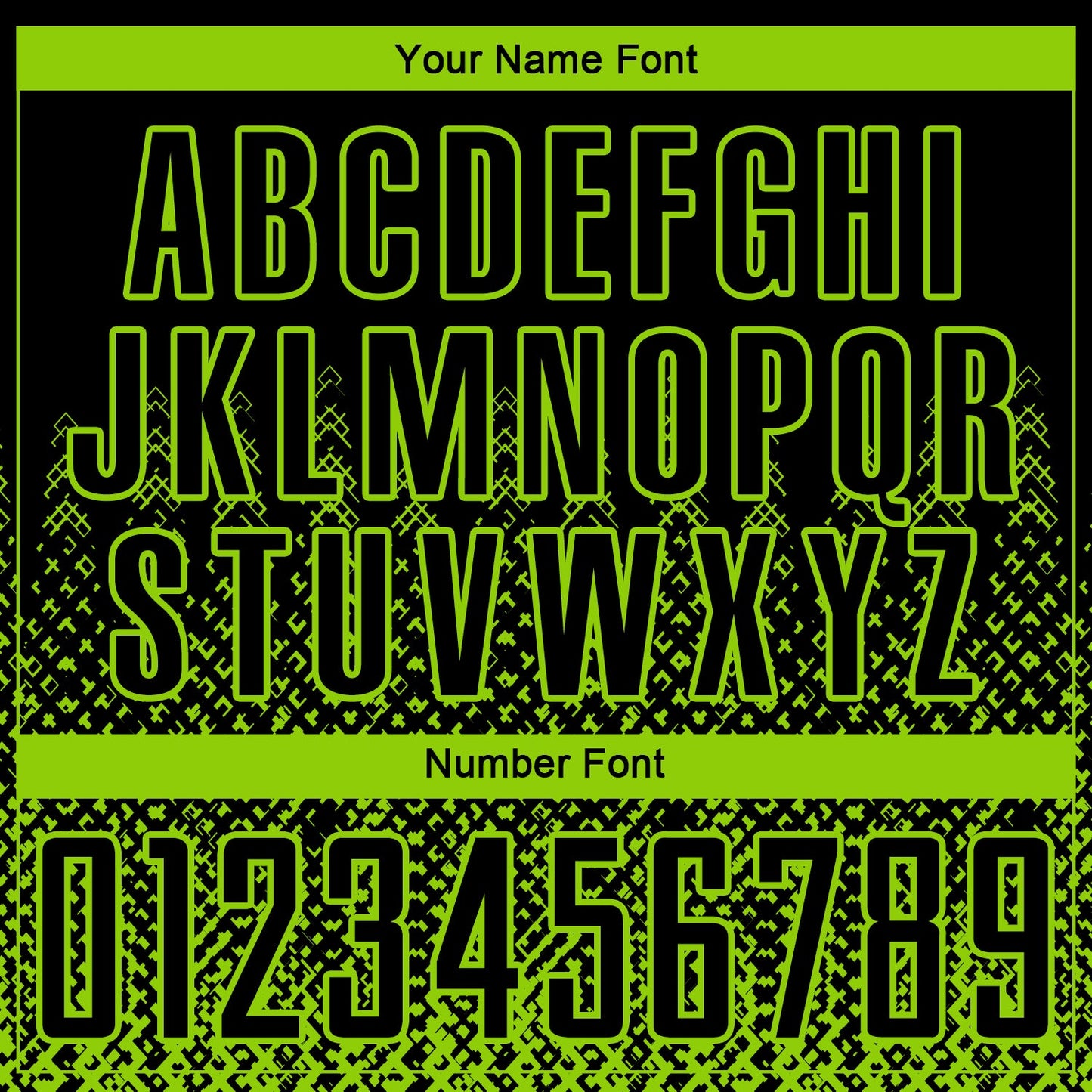 Custom Black Neon Green Geometric Shape Sublimation Soccer Uniform Jersey