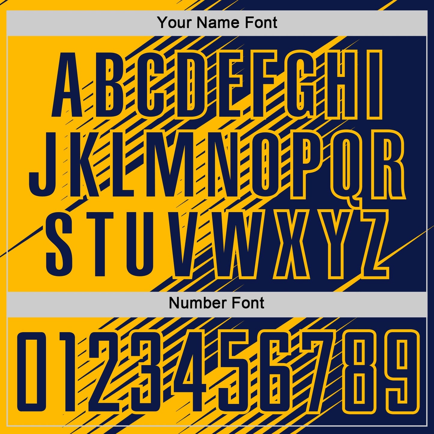 Custom Navy Gold Line Sublimation Soccer Uniform Jersey